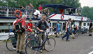Bereit zur Fahrradtour