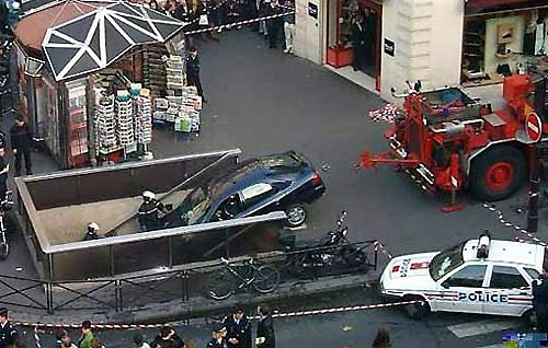 Neuer Parkhauseingang