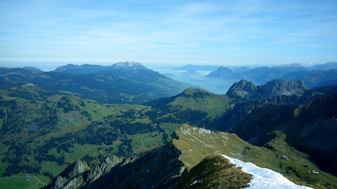 Bergketten der Innerschweiz