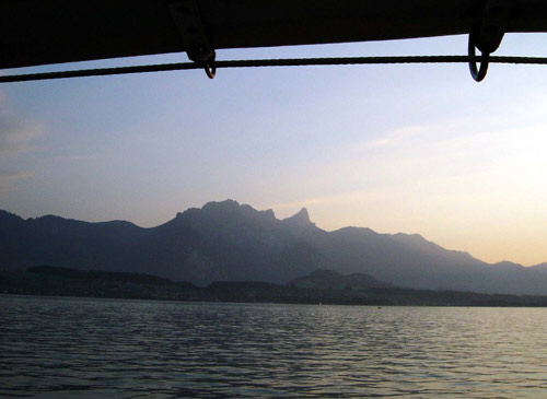 Vom Schiff aus